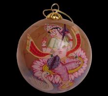 hand painted glass ornaments